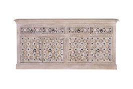 GINER Y COLOMER Buffet en bois de manguier BAKRA
